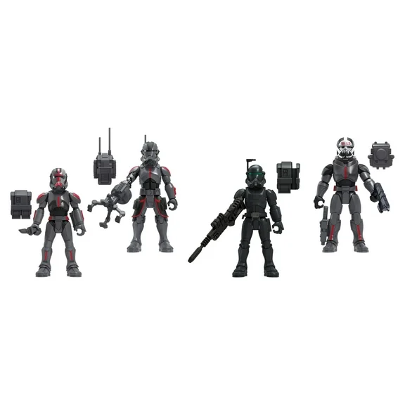 Star Wars: Mission Fleet Bad Batch Commando Clash Toy Action Figure for Boys and Girls Ages 4 5 6 7 8 and Up (2.5”)