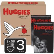 Item By HUGGIES Baby Diapers, Special Delivery,Hypoallergenic, Size 3, 116 Count