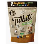 Tidbits Fun Bites Sugar-Free Meringue Cookies by Santte Foods - Cappuccino Size: One Pouch
