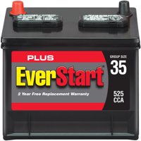 EverStart Plus Lead Acid Automotive Battery, Group Size 35-3