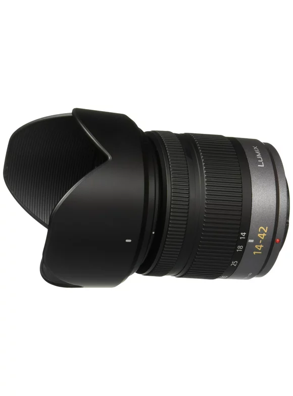 Panasonic H-FS014042 Lumix 14-42mm Camera Lens W/ Advanced Hand-Shake Correction