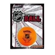 Franklin Sports Street Roller Hockey Ball Puck Orange High Density Molded PVC