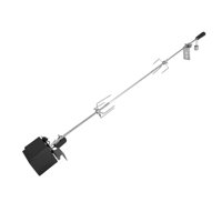 Royal Gourmet RTS5000 Universal Complete Rotisserie Kit for Grills, 36/50, 8x8 mm Square Spit Rod, Stainless Steel