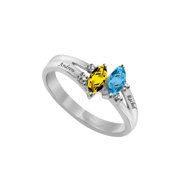 Family Ring with Up to Two Birthstones