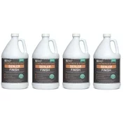 Essential Values 4 Gallon Concrete Sealer (Covers 6000 Sq Ft) - an Excellent Clear & Wet Sealant Designed for Indoor/Outdoor Stone Surfaces - Perfect for Concrete | Driveways | Garages