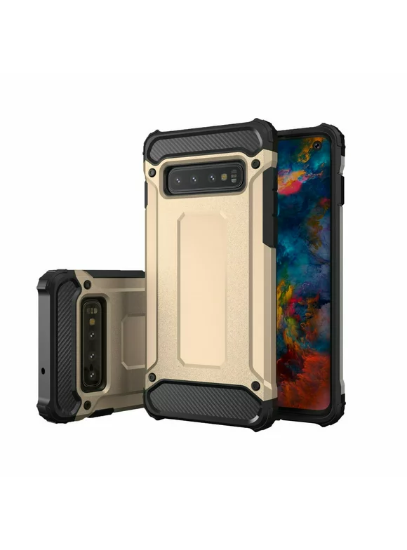 For Samsung Galaxy S10e Case, Heavy-Duty Shockproof Protective Cover Armor, Shock Adsorption, Drop Protection, Lifetime Protection