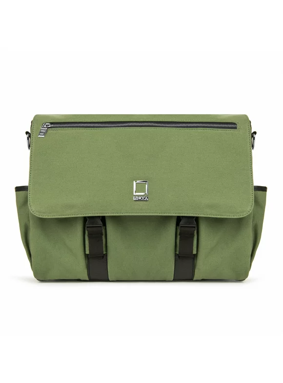 LENCCA Camma Professional Shoulder Bag for DSLR or SLR Cameras up to 6" x 4", Forest Green