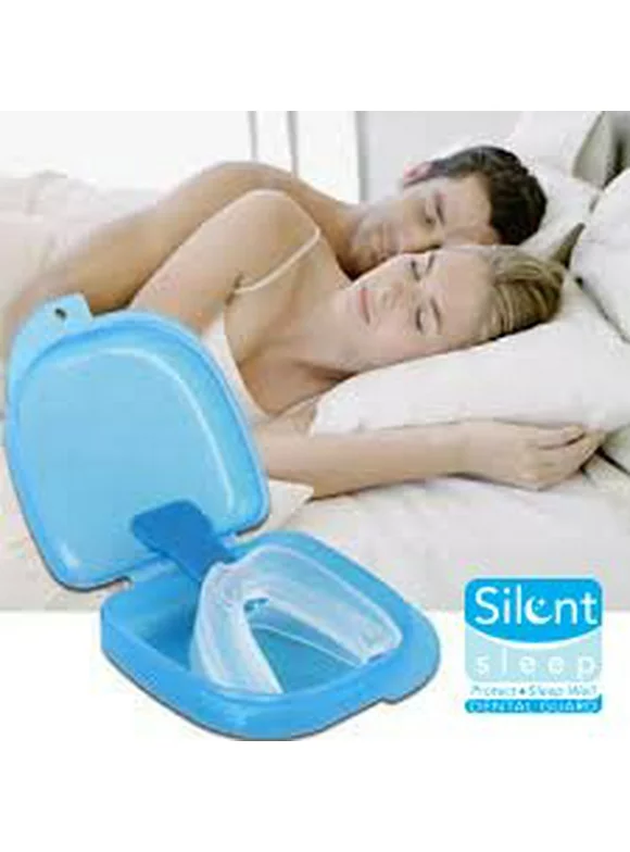 Silent Sleep Teeth Mouth Guard - Stop Teeth Grinding and Clenching - Best Teeth Grinding Solution on the Market 100% Satisfaction Guaranteed!