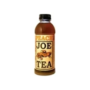Joe Tea Peach Tea 18 oz. Bottle, Case Pack of 12 Bottles