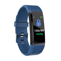 Fitness Tracker, Activity Tracker with Heart Rate Monitor, IP67 Waterproof Pedometer Watch with Sleep Monitor, Step Calorie Counter, Smart Bracelet for Women and Men