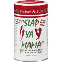 (2 Pack) Slap Ya Mama White Pepper Blend Cajun Seasoning, 8 oz