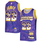 LeBron James Los Angeles Lakers Nike Youth Select Series MVP Swingman Jersey - Purple