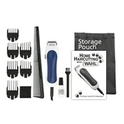 WAHL Model 9307 Wahl MiniPro Clipper. This compact hair clipper is the perfect size for that first haircut to total body grooming for the entire family. Blue/White