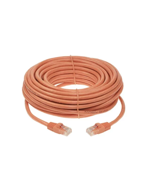 SF Cable Cat6 UTP Ethernet Cable, 50 feet - Orange