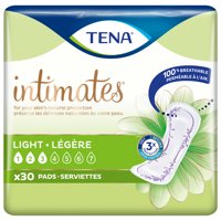 Tena Intimates Ultra Thin Light Regular Pad, 30 Count