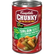 Campbell's Chunky Healthy Request Soup, Sirloin Burger with Country Vegetables, 18.8 Ounce (Pack of 6)