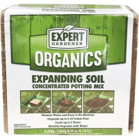 Expert Gardener Organics 2.25 Cu Ft Expanding Soil Concentrated Potting Mix