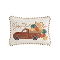 Mainstays Grateful Truck Oblong Decorative Throw Pillow, 14" x 20", 1pc