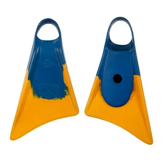 Churchill Makapuu Swimfins -Blue/Yellow - ML