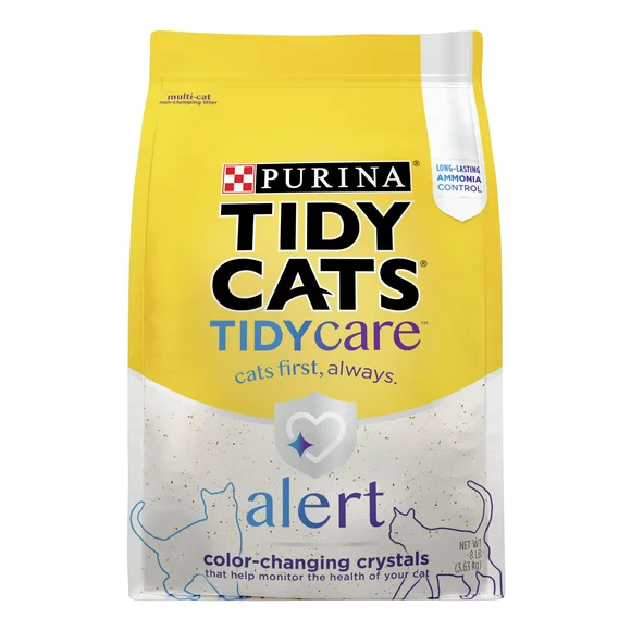 Purina Tidy Cats Tidy Care Alert Crystal Cat Litter