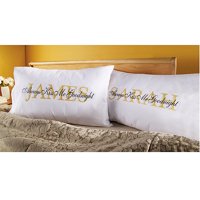 Personalized always kiss me goodnight pillowcase - set of 2