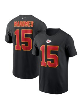 Patrick Mahomes Kansas City Chiefs Nike Name & Number T-Shirt - Black