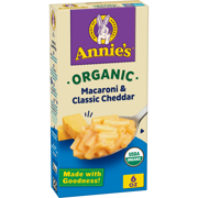 Annie's Organic Pasta & Mild Cheddar Macaroni and Cheese, Mac & Cheese, 6 oz