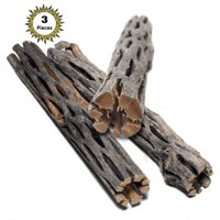 Sungrow Cholla Wood 3 pcs, 100% Natural, Aquarium Decor, Chew Wood Toy for Fish, Fertilizer & Chemical Free Driftwood