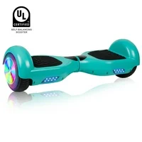 CBD Hoverboard Two-Wheel Self Balancing Scooter 6.5" with LED Lights Electric Scooter without Free Carry Bag for Adult Kids Gift UL 2272 Certified