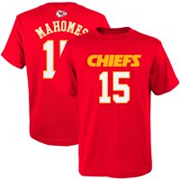 Patrick Mahomes Kansas City Chiefs Youth Mainliner Player Name & Number T-Shirt - Red