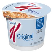 Kellogg's Special K, Breakfast Cereal in a Cup, Original, Bulk Size, 2 Ct, 15.01 Oz