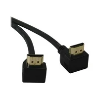 Tripp Lite P568-006-Ra2 Right-Angle HDMI Gold Cable, 6'