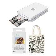 Lifeprint 2x3 Portable Photo and Video Printer (White) Starter Kit