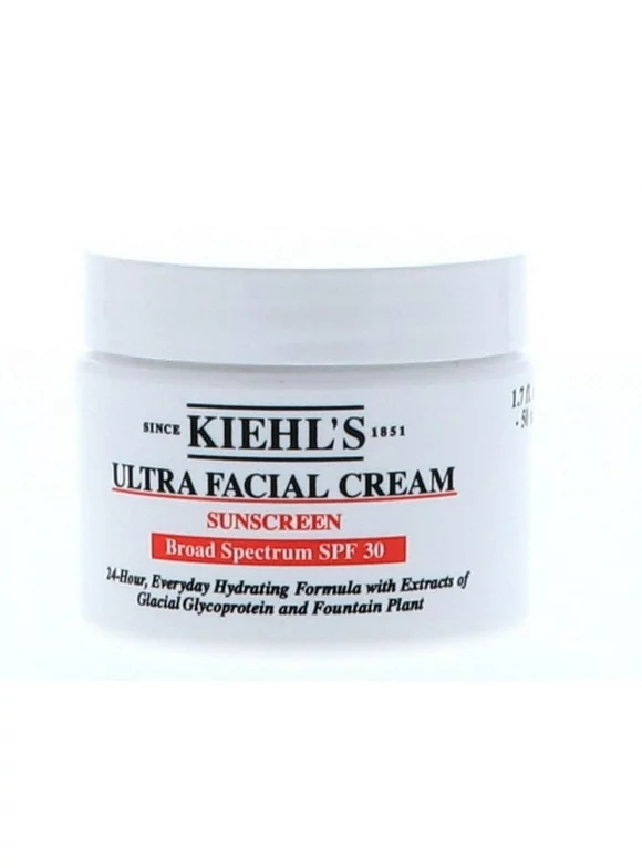 Kiehls Sunscreen Ultra Facial Cream SPF 30-1.7oz
