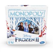 Monopoly Game: Disney Frozen 2 Edition Board Game for Kids Ages 8 and Up