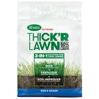 Scotts Turf Builder Thick'R Lawn Sun & Shade, 40 lb., 3-in-1 Solution