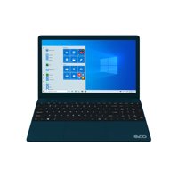 EVOO 15.6" FHD Ultra Thin Notebook, Intel Core i7, 8GB RAM, 256GB SSD, Windows 10 Home, Blue