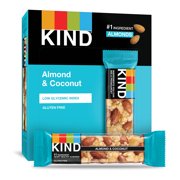 KIND Bars, Almond & Coconut Nut Bar, Gluten Free, 1.4oz, 12 Snack Bars