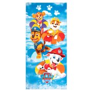 PAW Patrol Kids Super Soft Cotton Beach Towel, 28 x 58, Coastal Pups