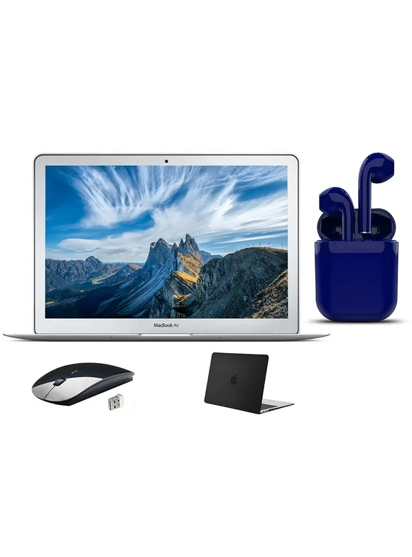 Restored Apple MacBook Air MJVE2LL/A Intel Core i5-5250U X2 1.6GHz 4GB 128GB SSD Silver (Refurbished)