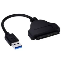 USB 3.0 to SATA Adapter Cable for 2.5" SSD/HDD Drives External Converter Cable