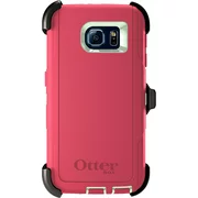 (Refurbished) OtterBox DEFENDER SERIES Case & Holster for Galaxy S6 (ONLY) - Melon Pop