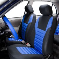 FH Group, Air Mesh Auto Car Seat Covers for Sedan SUV Van Front Buckets, 2 Front Bucket Covers, 11 Colors