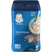(3 Pack) Gerber Multigrain Baby Cereal 16 oz.