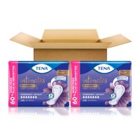 Tena Intimates Overnight Absorbency Incontinence/Bladder Control Pad with Lie Down Protection, 90 ct