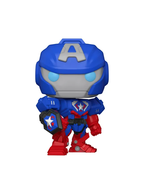 Funko POP! Jumbo: Marvel: Avengers Mech Strike - Captain America - DX Daily Store Exclusive