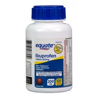 Equate Ibuprofen Tablets, 200 mg, Pain Reliever and Fever Reducer ,500 Count