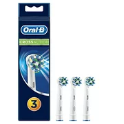 Oral-B Cross Action Electric Toothbrush Replacement Brush Heads Refill, 3 Count