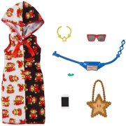 Barbie Doll Clothes: Super Mario Fashion Pack with Hoodie Dress & 6 Accessories