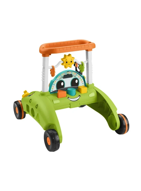Fisher-Price 2-Sided Steady Speed Walker, 4X4 Edition, Baby Learning Toy